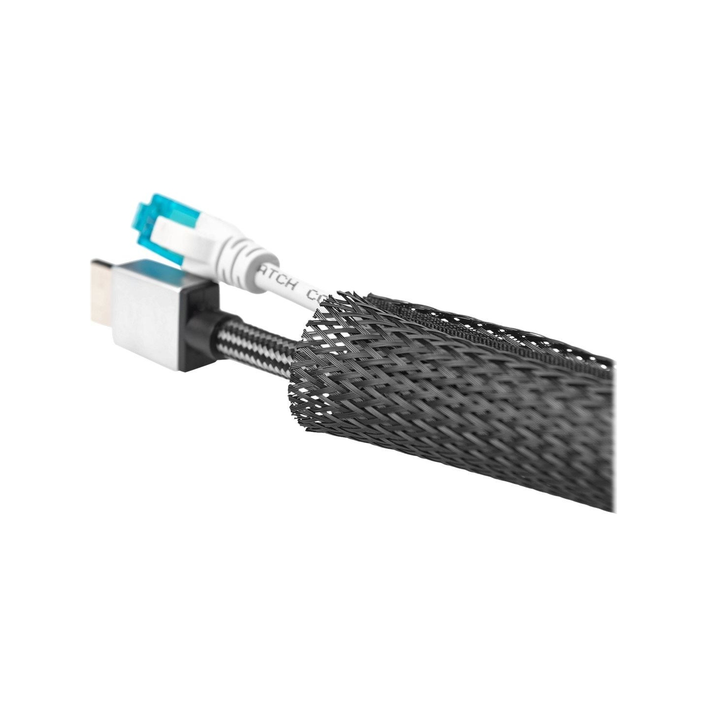 Digitus | Flexible Cable Tube with Hook and Loop Fastener Cable Sock | DA-90507