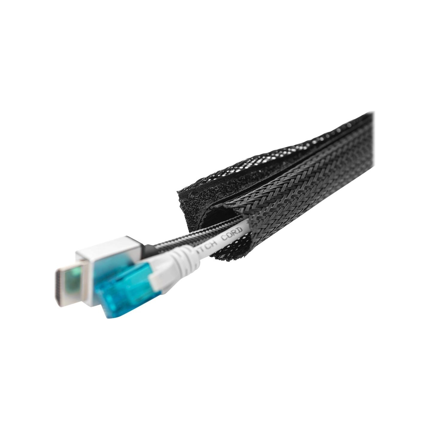Digitus | Flexible Cable Tube with Hook and Loop Fastener Cable Sock | DA-90507