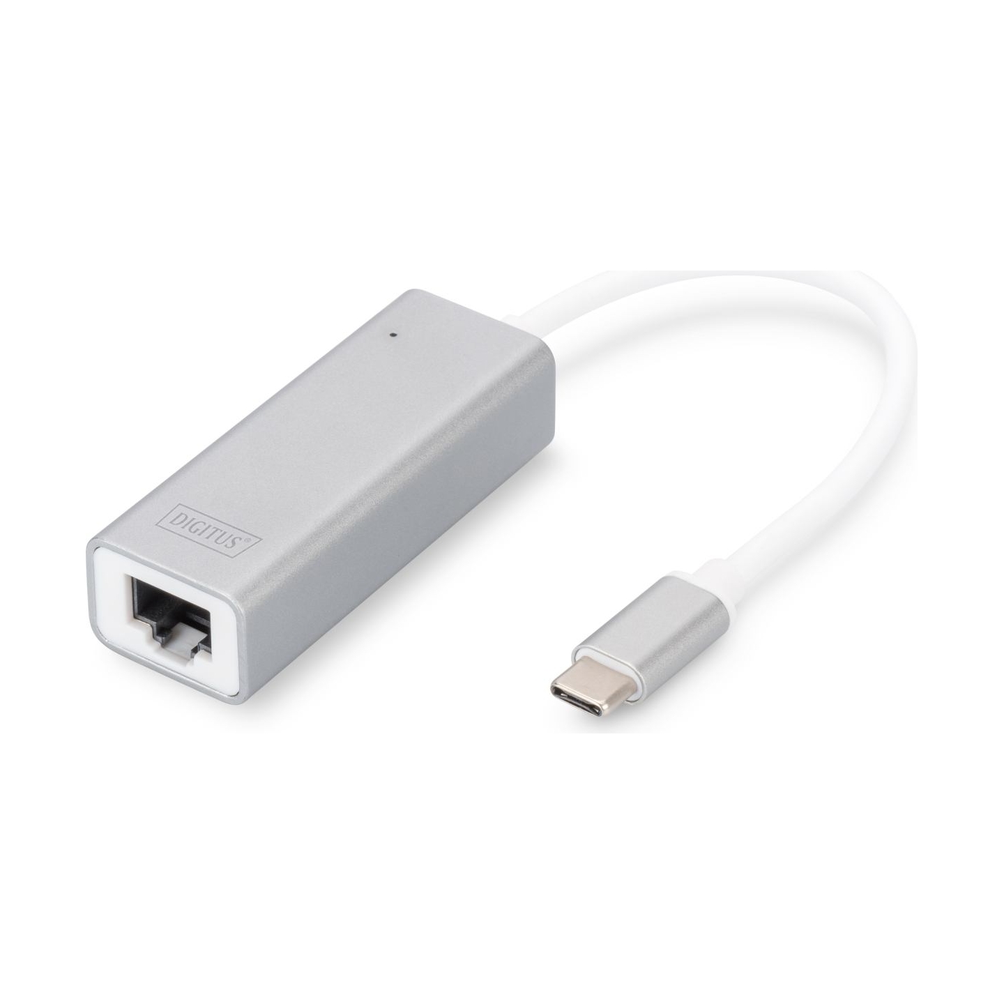 Digitus | USB Type C 3.0 Gigabit Ethernet Adapter 10/100/1000 Mbps | DN-3024 | USB Type-C to RJ45