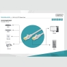 Digitus CAT 6A S/FTP | Patch cord | Length 10 m | Grey