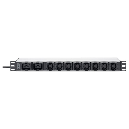 Digitus | Socket Strip with Aluminum Profile, 10-way, IEC C20 plug | DN-95427 | Sockets quantity 7