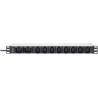 Digitus | Socket Strip with Aluminum Profile, 10-way, IEC C20 plug | DN-95427 | Sockets quantity 7