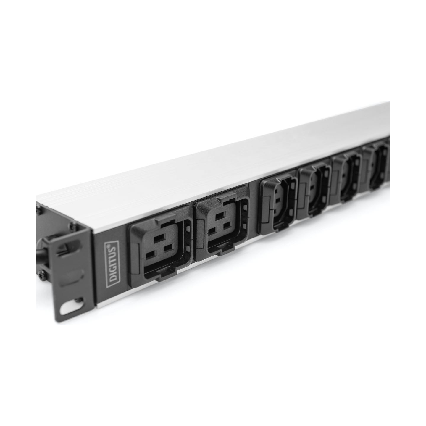Digitus | Socket Strip with Aluminum Profile, 10-way, IEC C20 plug | DN-95427 | Sockets quantity 7