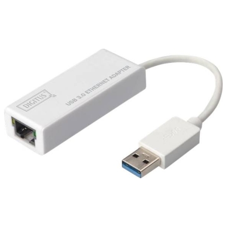 Digitus | USB 3.0 to Gigabit Ethernet Adapter USB-A Male, 10/100/1000 Mbps | DN-3023 | Network Adapter