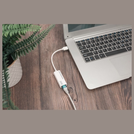 Digitus | USB 3.0 to Gigabit Ethernet Adapter USB-A Male, 10/100/1000 Mbps | DN-3023 | Network Adapter