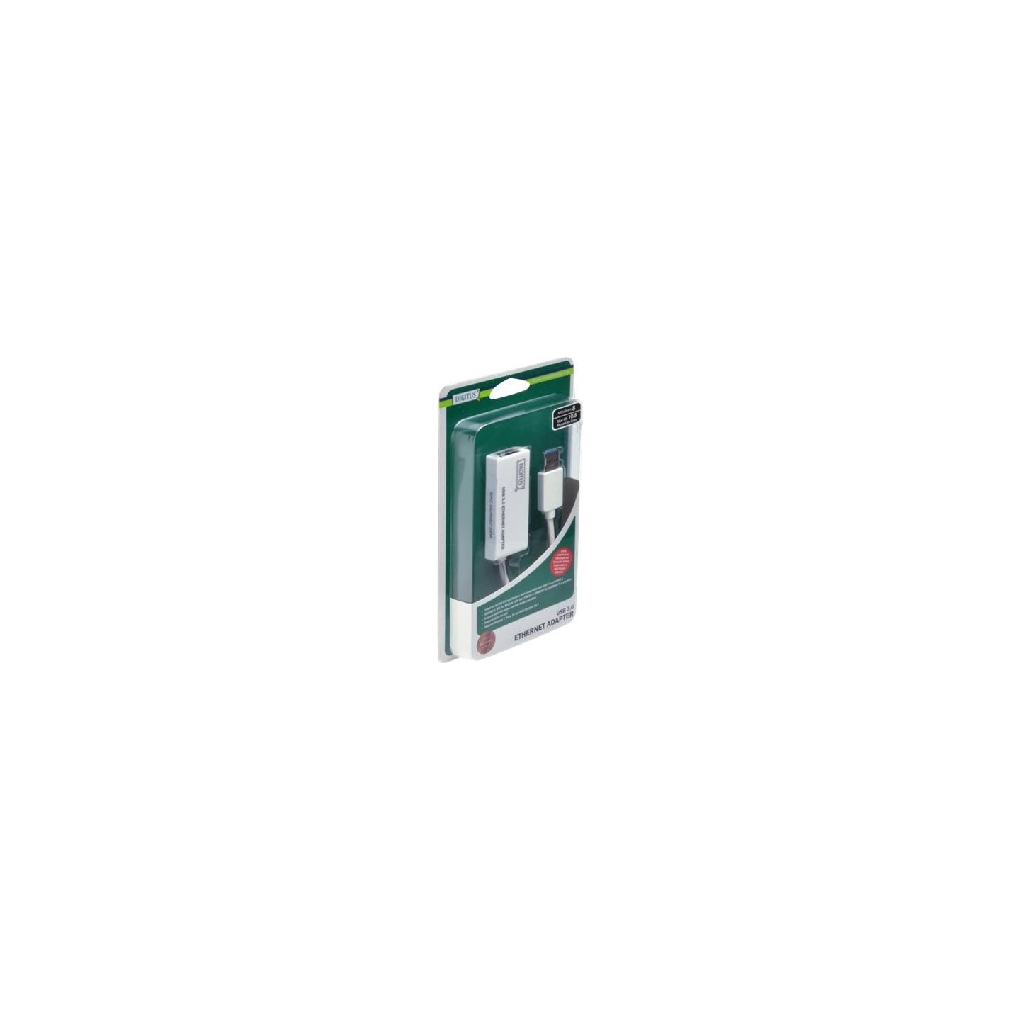 Digitus | USB 3.0 to Gigabit Ethernet Adapter USB-A Male, 10/100/1000 Mbps | DN-3023 | Network Adapter