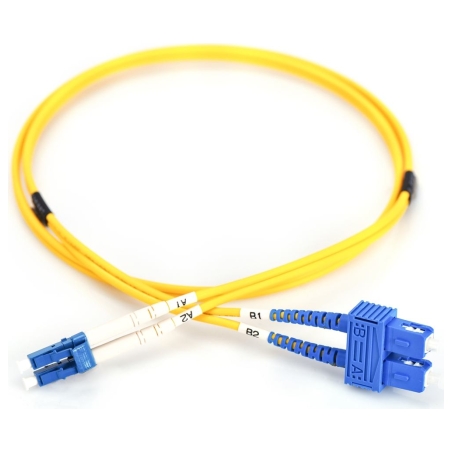 Digitus | Patch Cord | DK-2932-02 | Cable diameter 3 mm; Cable type: I-VH 2E9/125µ; Fiber diameter: 09/125µ; Connector 1/2: LC/S