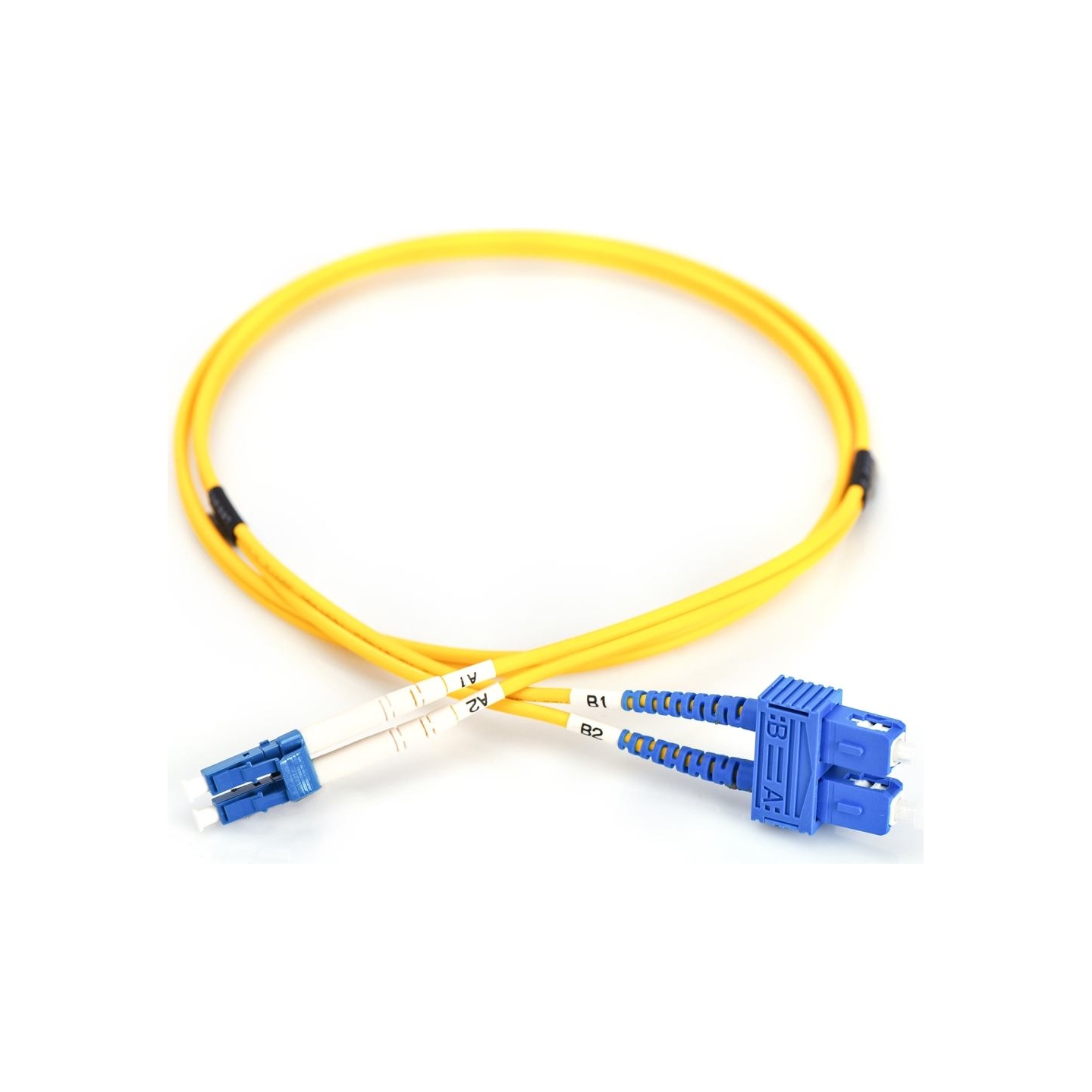 Digitus | Patch Cord | DK-2932-02 | Cable diameter 3 mm; Cable type: I-VH 2E9/125µ; Fiber diameter: 09/125µ; Connector 1/2: LC/S