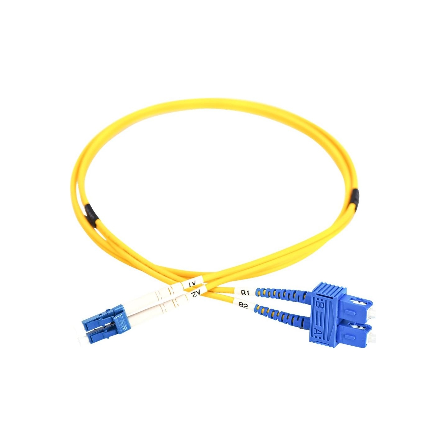 Digitus | Patch Cord | DK-2932-02 | Cable diameter 3 mm; Cable type: I-VH 2E9/125µ; Fiber diameter: 09/125µ; Connector 1/2: LC/S