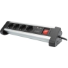 Digitus | Office Power Strip | DA-70614 | Silver/Black