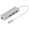 Digitus | USB Type-C 3-Port Hub + Gigabit Ethernet
