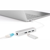 Digitus | USB Type-C 3-Port Hub + Gigabit Ethernet