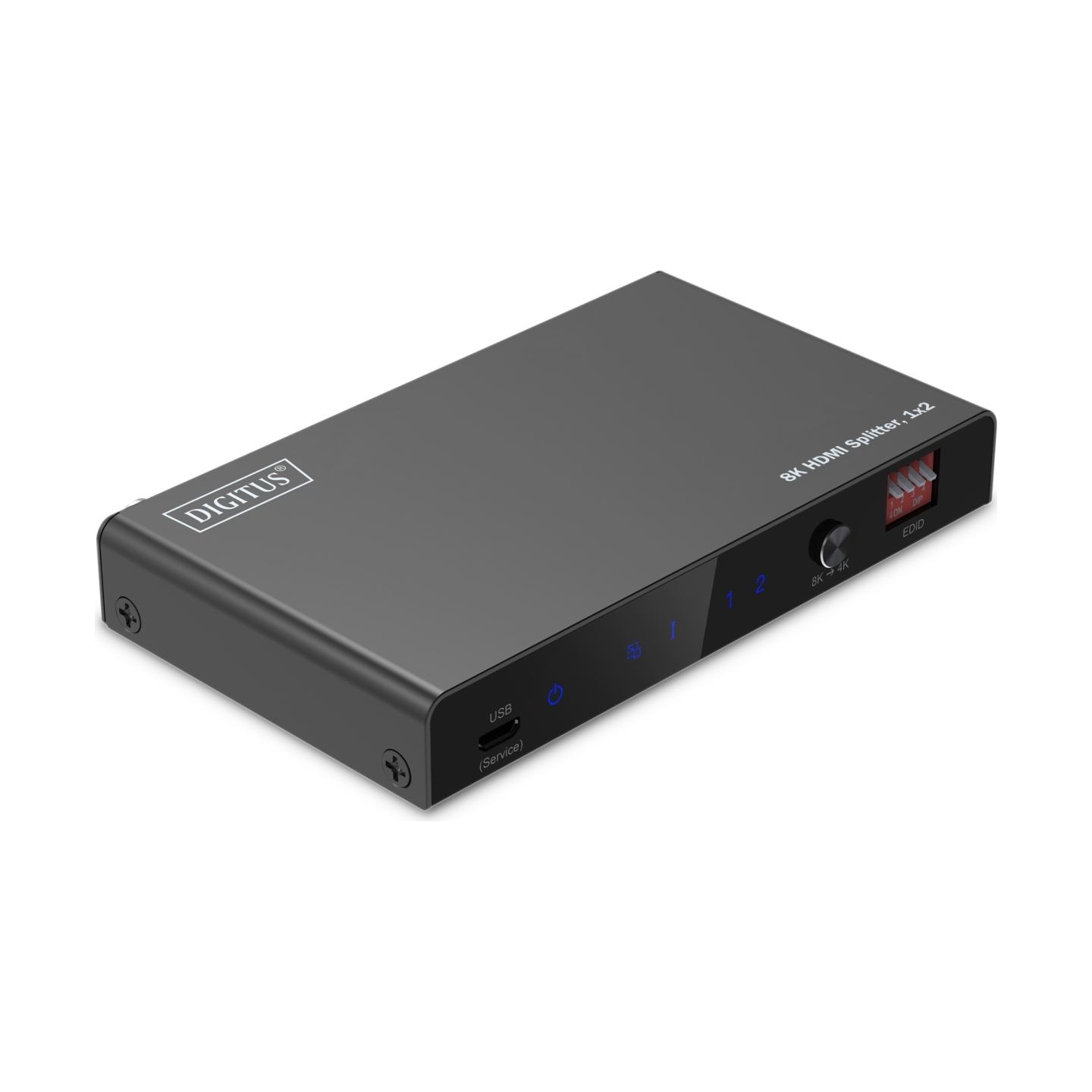 Digitus 8K HDMI Splitter, 1x2 | DS-55339 | Black