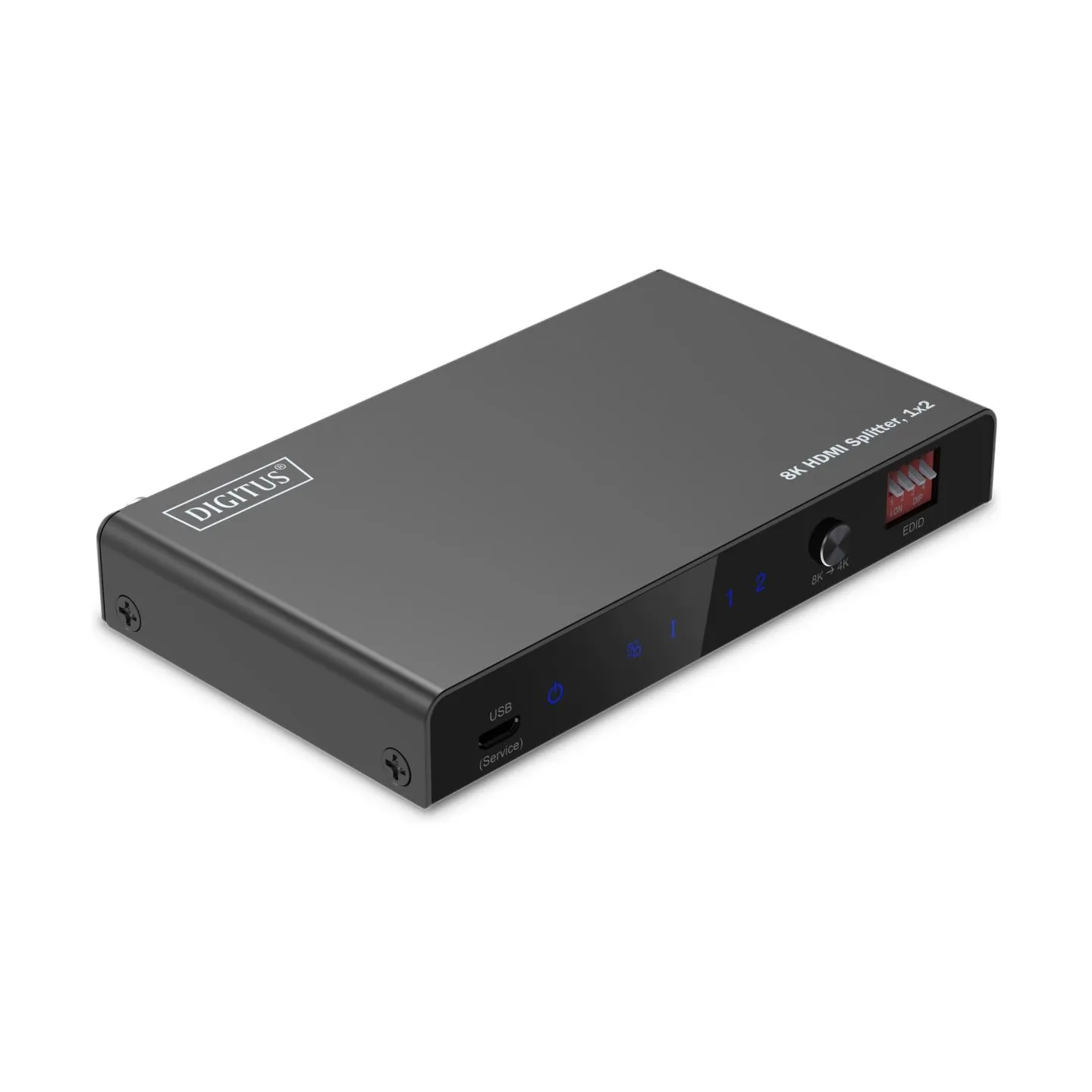 Digitus 8K HDMI Splitter, 1x2 | DS-55339 | Black