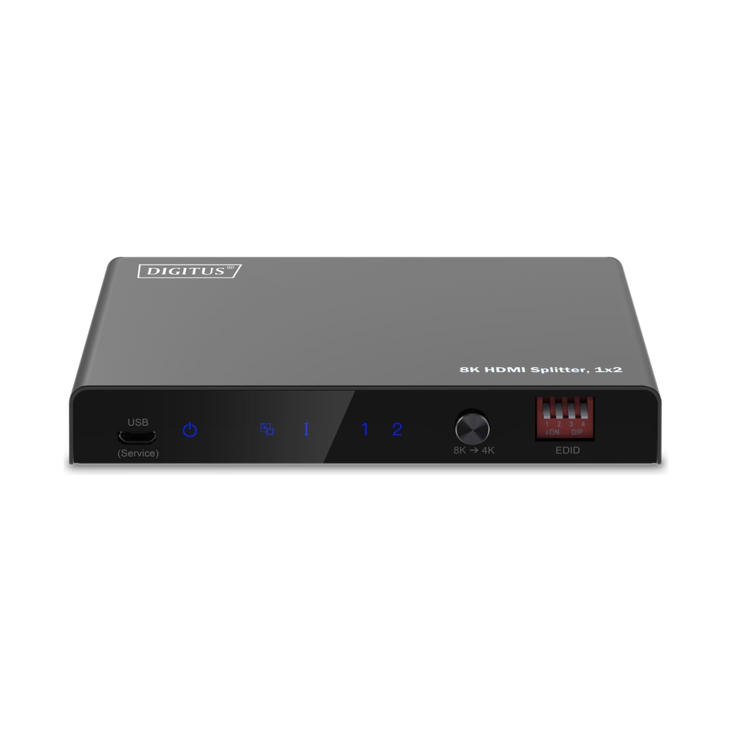 Digitus 8K HDMI Splitter, 1x2 | DS-55339 | Black