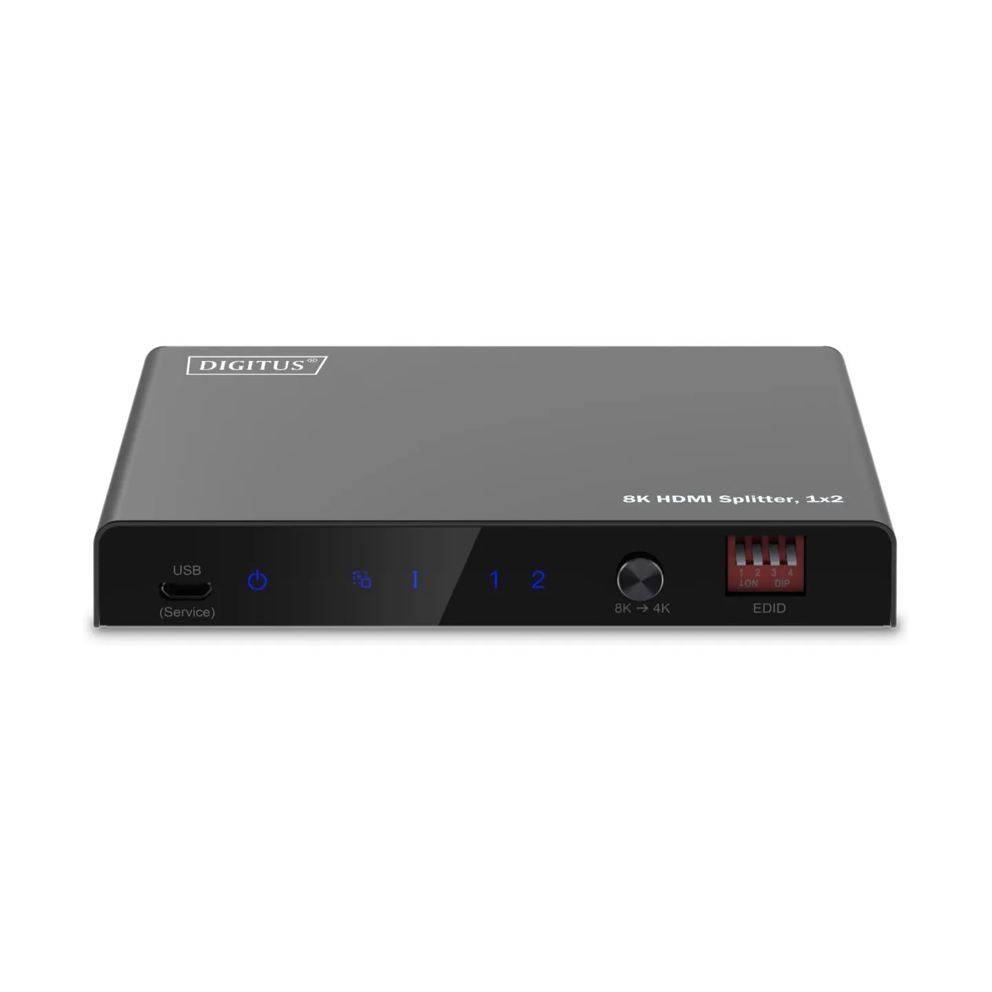 Digitus 8K HDMI Splitter, 1x2 | DS-55339 | Black