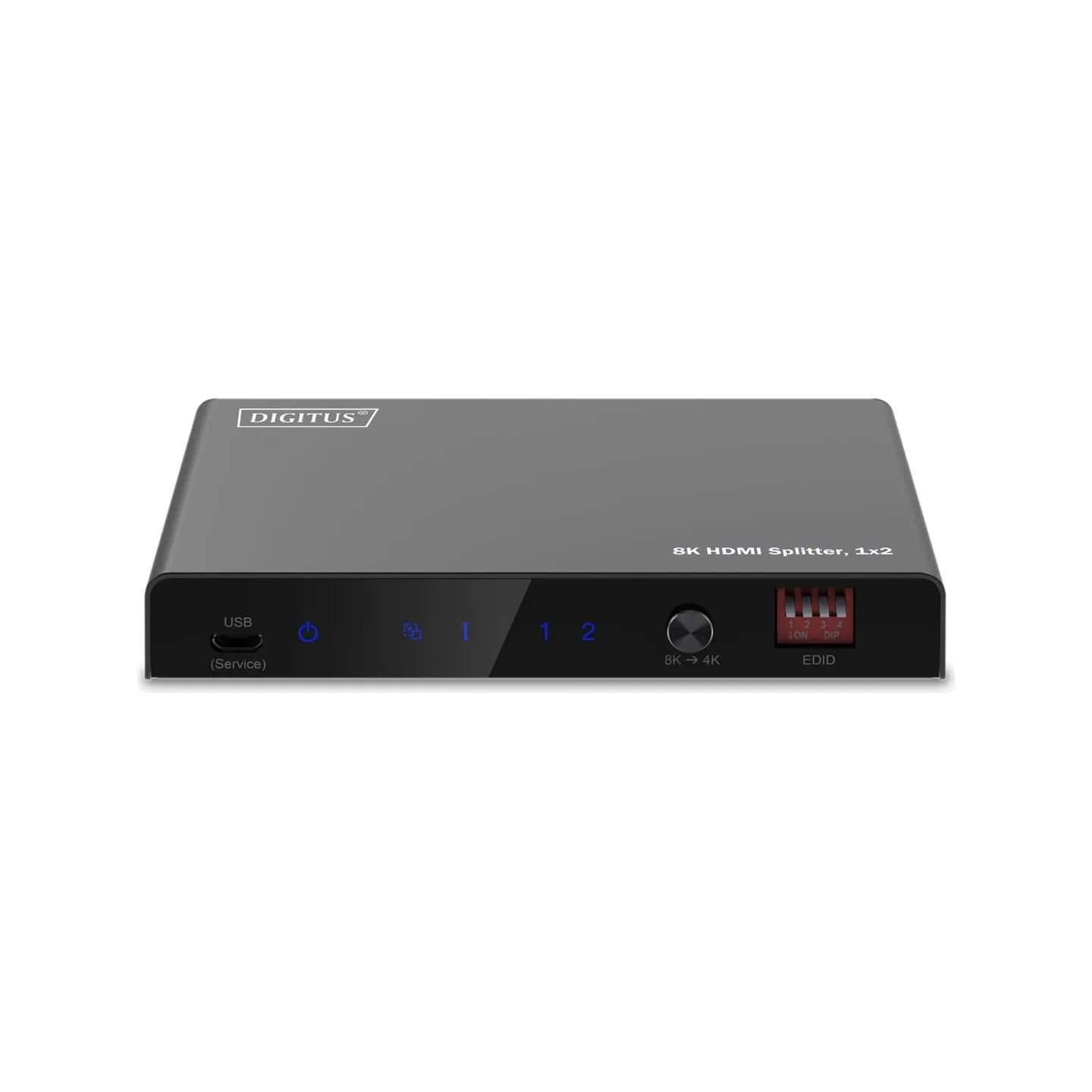 Digitus 8K HDMI Splitter, 1x2 | DS-55339 | Black