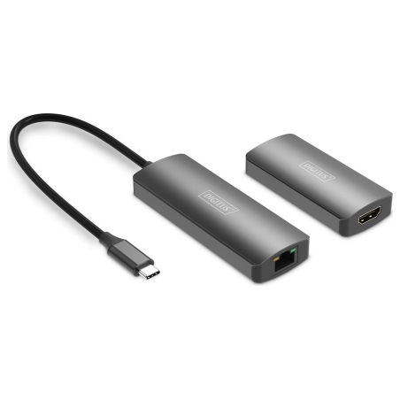 Digitus | 4K Video Extender (USB-C - HDMI), 30 m | DS-55343 | Black
