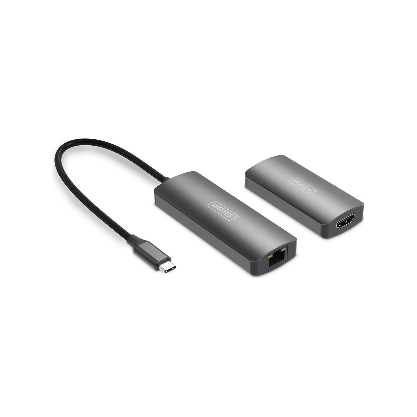 Digitus | 4K Video Extender (USB-C - HDMI), 30 m | DS-55343 | Black