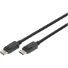 Digitus | DisplayPort Connection Cable | AK-340106-010-S | DisplayPort to DisplayPort DisplayPort Male (Version 1.3/1.4) | Displ