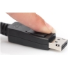Digitus | DisplayPort Connection Cable | AK-340106-010-S | DisplayPort to DisplayPort DisplayPort Male (Version 1.3/1.4) | Displ