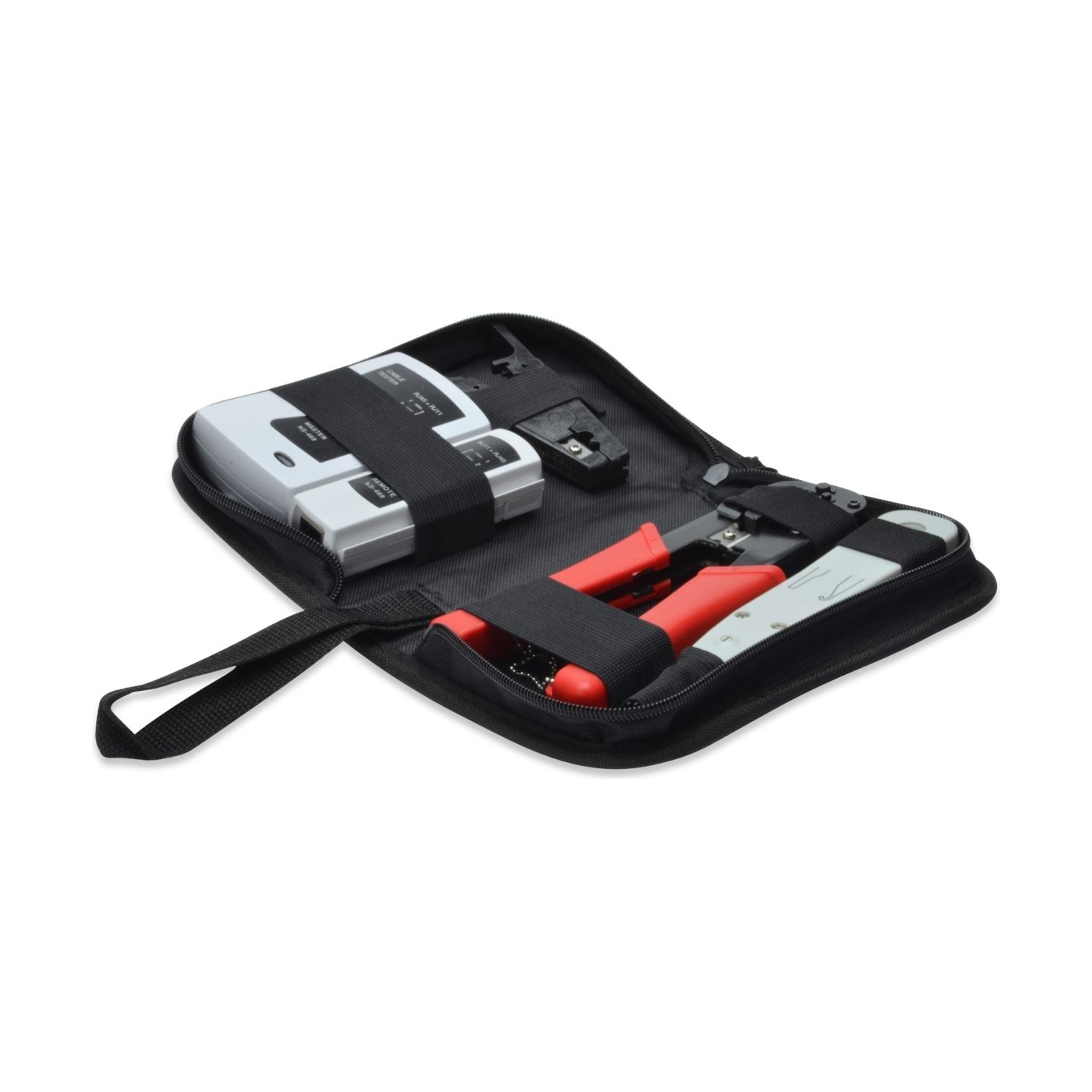 Digitus | Network Tool Set, LAN Tester, Crimping Tool, Cut and Stripping Tool, Punch Down Tool | Tool kit