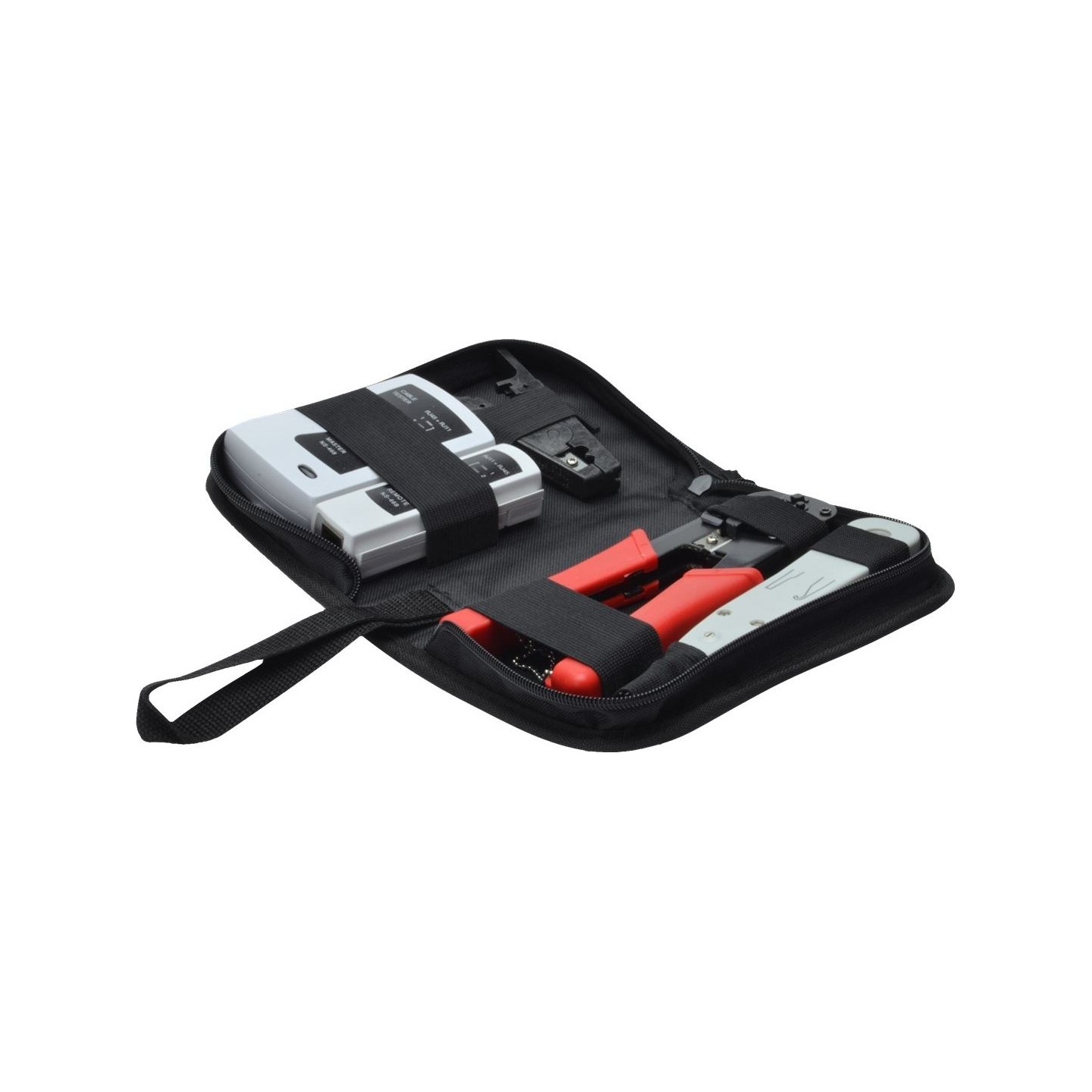 Digitus | Network Tool Set, LAN Tester, Crimping Tool, Cut and Stripping Tool, Punch Down Tool | Tool kit