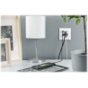 Digitus | Safety Plug for Flush Mounting with 1 x USB Type-C, 1 x USB A
