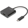 Digitus | USB Type-C to HDMI Adapter | DA-70852 | Black | USB Type-C | 0.15 m