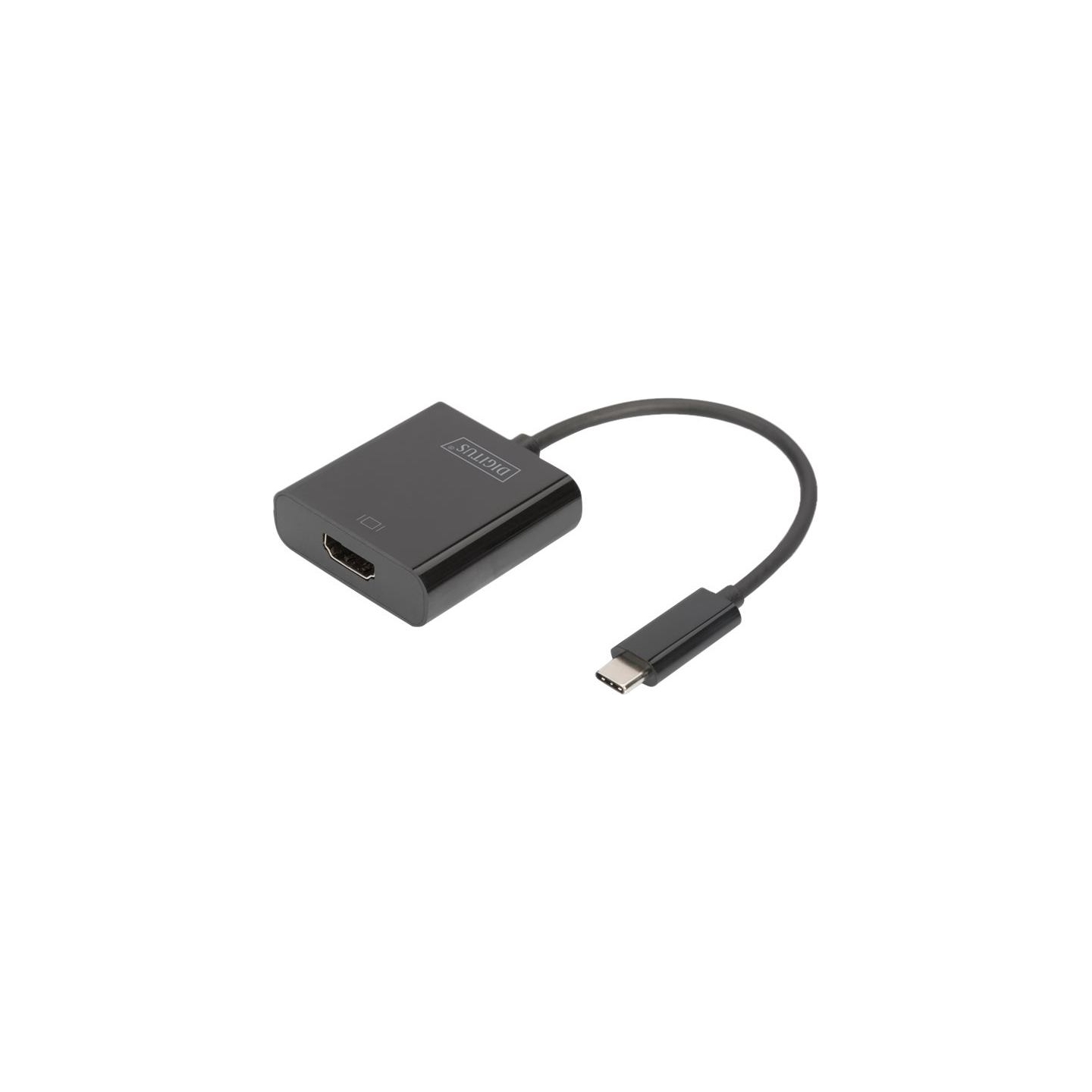 Digitus | USB Type-C to HDMI Adapter | DA-70852 | Black | USB Type-C | 0.15 m