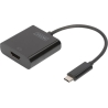 Digitus | USB Type-C to HDMI Adapter | DA-70852 | Black | USB Type-C | 0.15 m