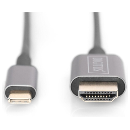 Digitus | USB Type-C to HDMI Adapter | DA-70821 | Black | USB Type-C | 1.8 m