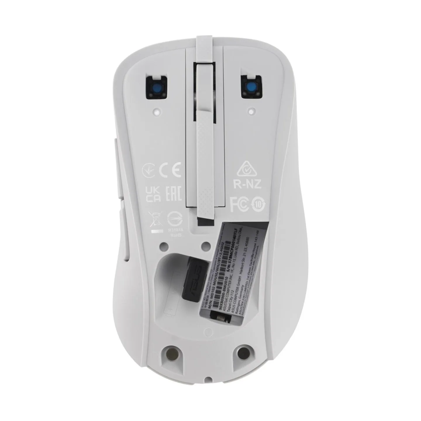Asus MOUSE USB OPTICAL WRL MD102/WHITE 90XB0900-BMU000 ASUS