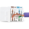 Digitus Class E CAT 6 Keystone Jack | DN-93601 | Unshielded RJ45 to LSA | Cable installation via LSA strips, color coded accordi