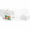 Digitus Class E CAT 6 Keystone Jack | DN-93601 | Unshielded RJ45 to LSA | Cable installation via LSA strips, color coded accordi