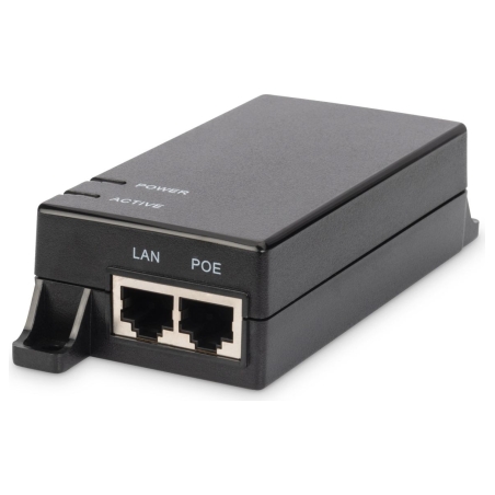 Digitus | Gigabit Ethernet PoE Injector | DN-95102-1 | 10/100/1000 Mbit/s | Ethernet LAN (RJ-45) ports 1xRJ-45 10/100/1000 Mbps 