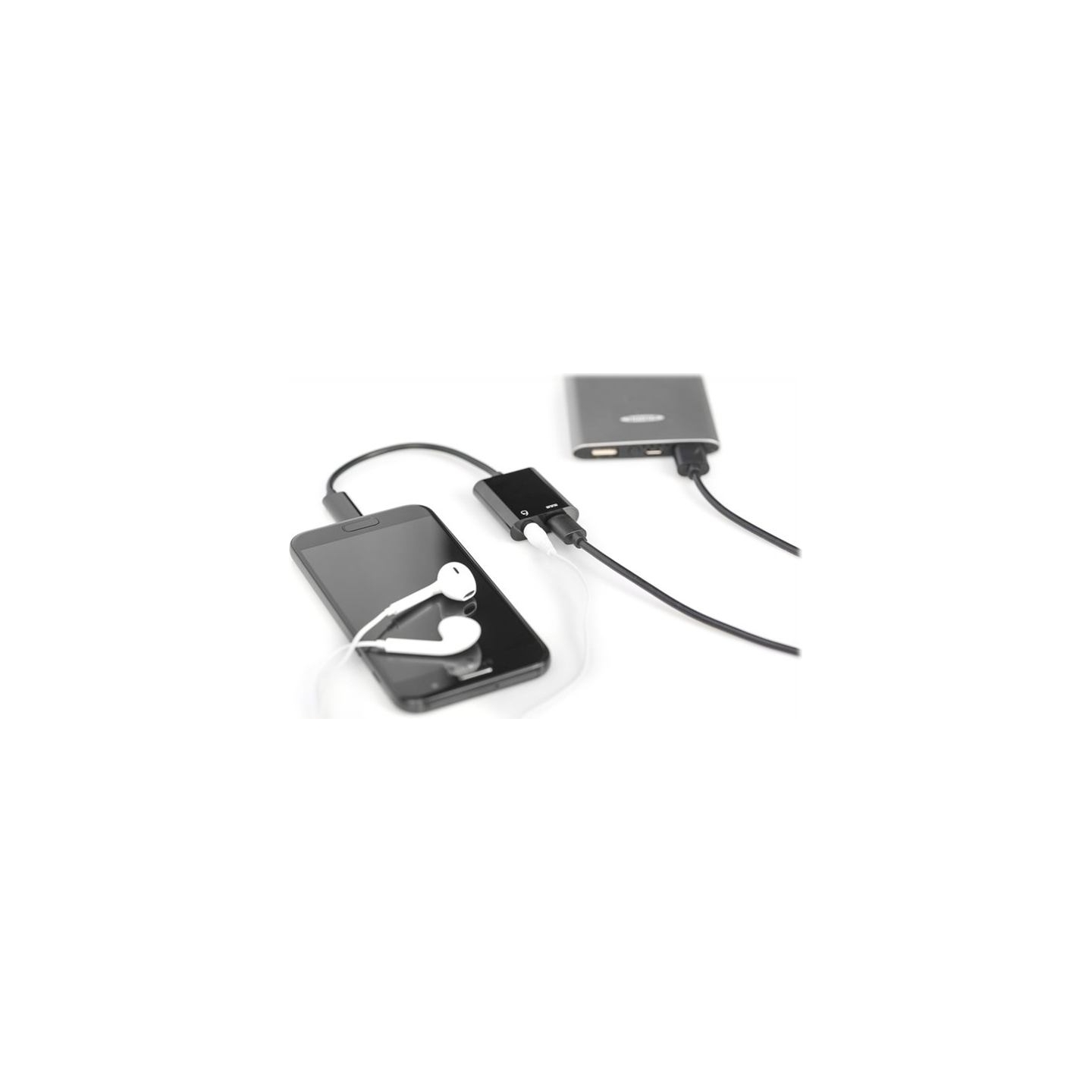 Digitus | USB Type-C adapter/Converter, Type-C to USB Type-C with 3.5mm stereo | AK-300400-002-S