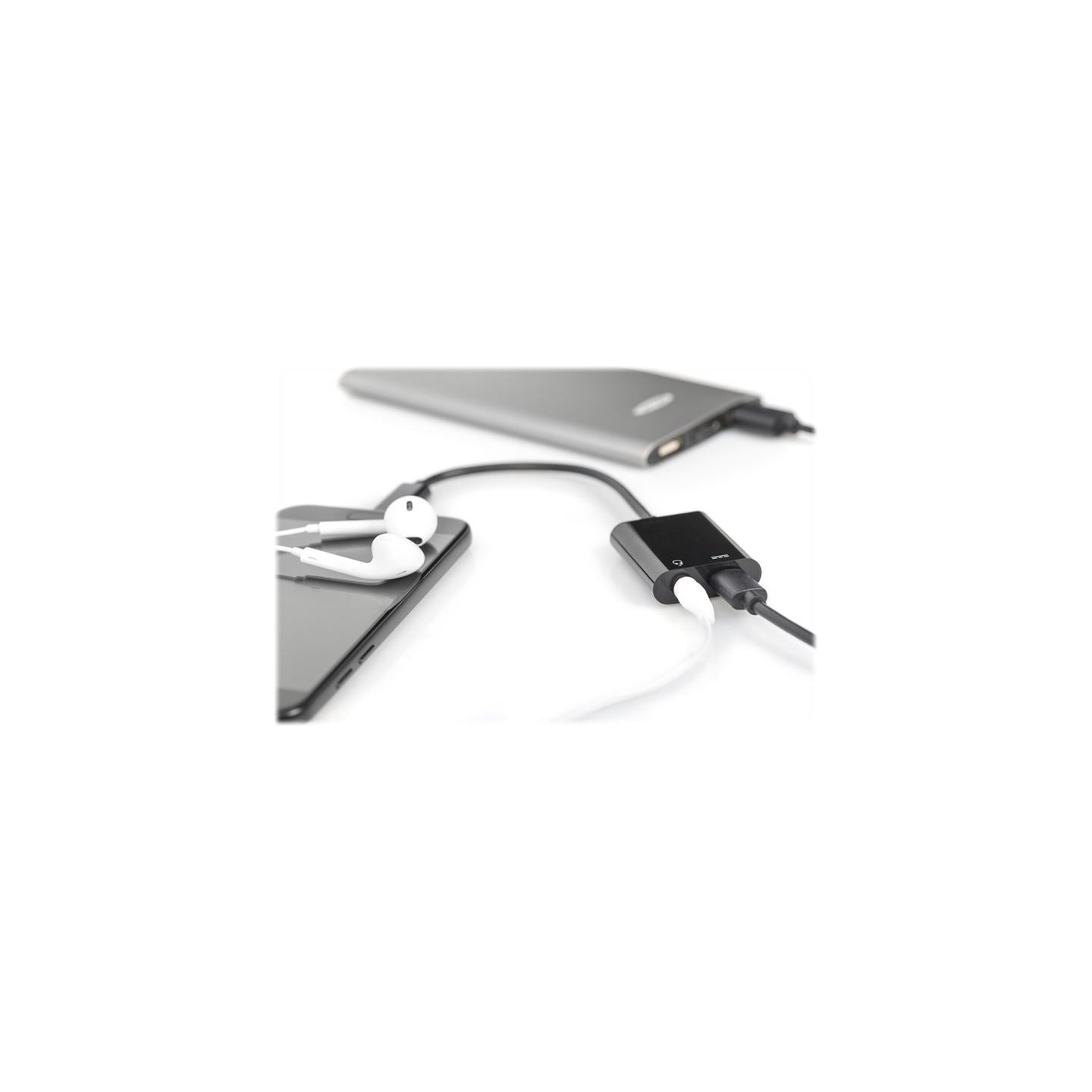 Digitus | USB Type-C adapter/Converter, Type-C to USB Type-C with 3.5mm stereo | AK-300400-002-S