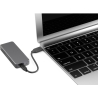 Digitus USB M.2 hard disk enclosure, SSD, external, NVMe, 20Gbps, USB 3.2 Gen2x2 | DA-71157