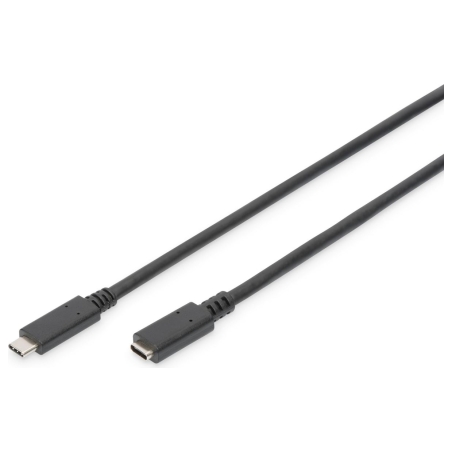 Digitus | USB Type-C Extension Cable | AK-300210-020-S | USB-C to USB-C USB Female 2.0 (Type C) | USB Male 2.0 (Type C)