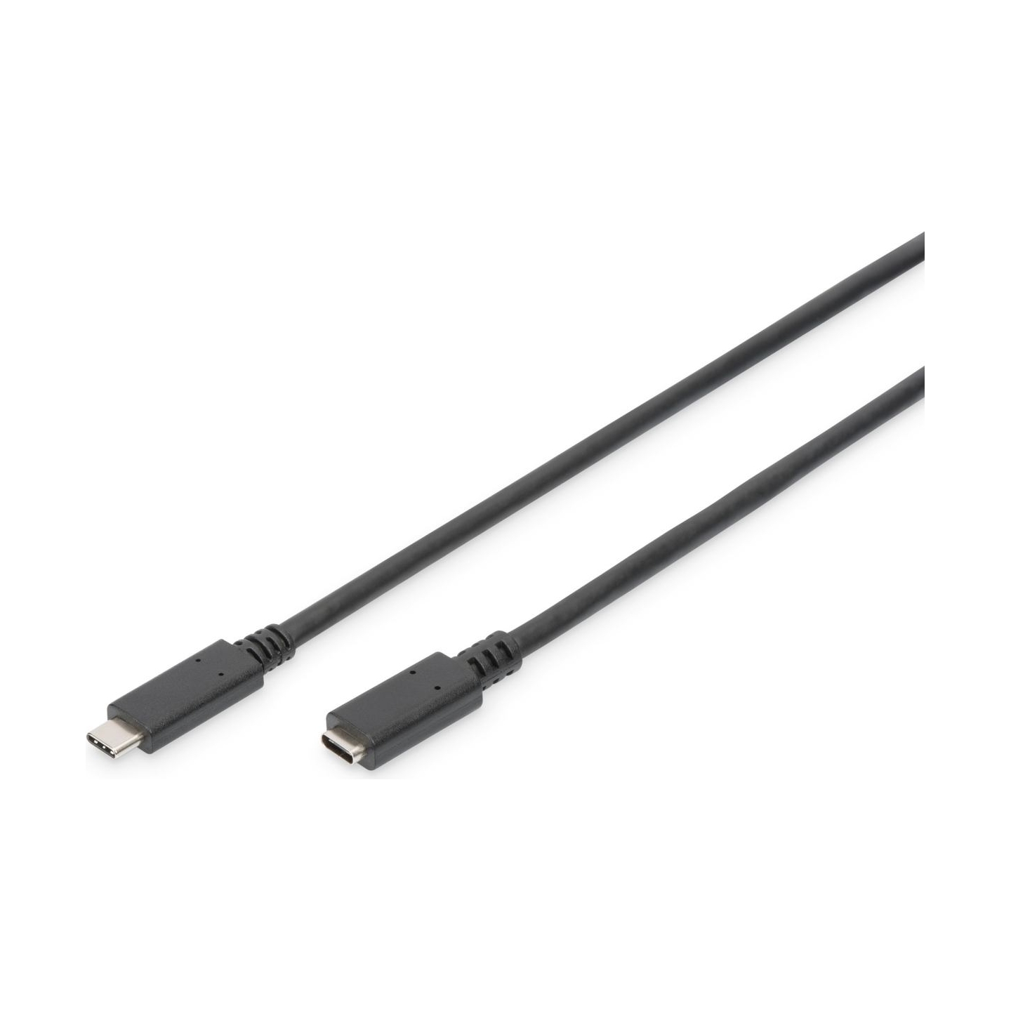 Digitus | USB Type-C Extension Cable | AK-300210-020-S | USB-C to USB-C USB Female 2.0 (Type C) | USB Male 2.0 (Type C)