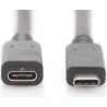 Digitus | USB Type-C Extension Cable | AK-300210-020-S | USB-C to USB-C USB Female 2.0 (Type C) | USB Male 2.0 (Type C)