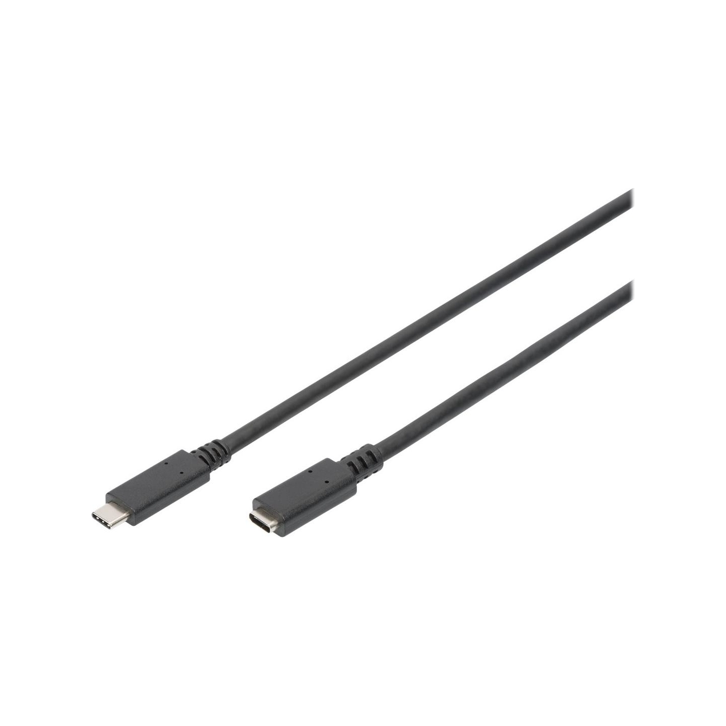 Digitus | USB Type-C Extension Cable | AK-300210-020-S | USB-C to USB-C USB Female 2.0 (Type C) | USB Male 2.0 (Type C)
