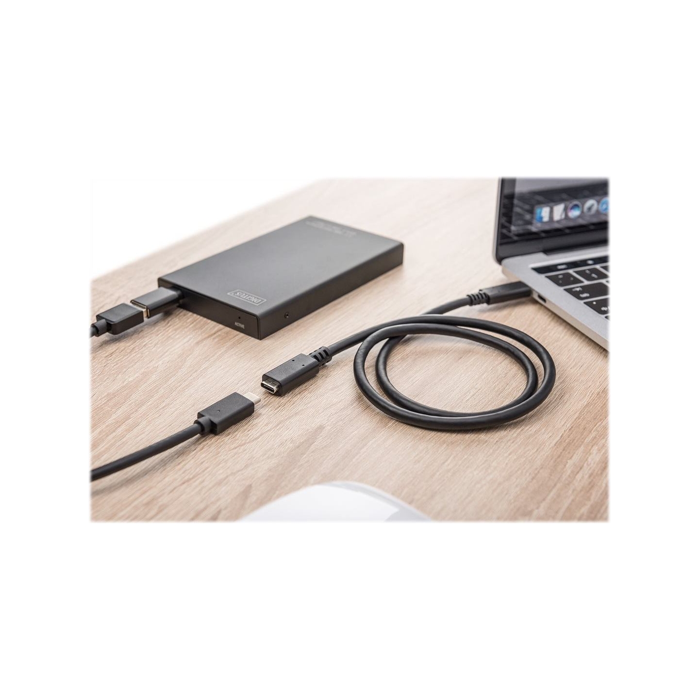 Digitus | USB Type-C Extension Cable | AK-300210-020-S | USB-C to USB-C USB Female 2.0 (Type C) | USB Male 2.0 (Type C)