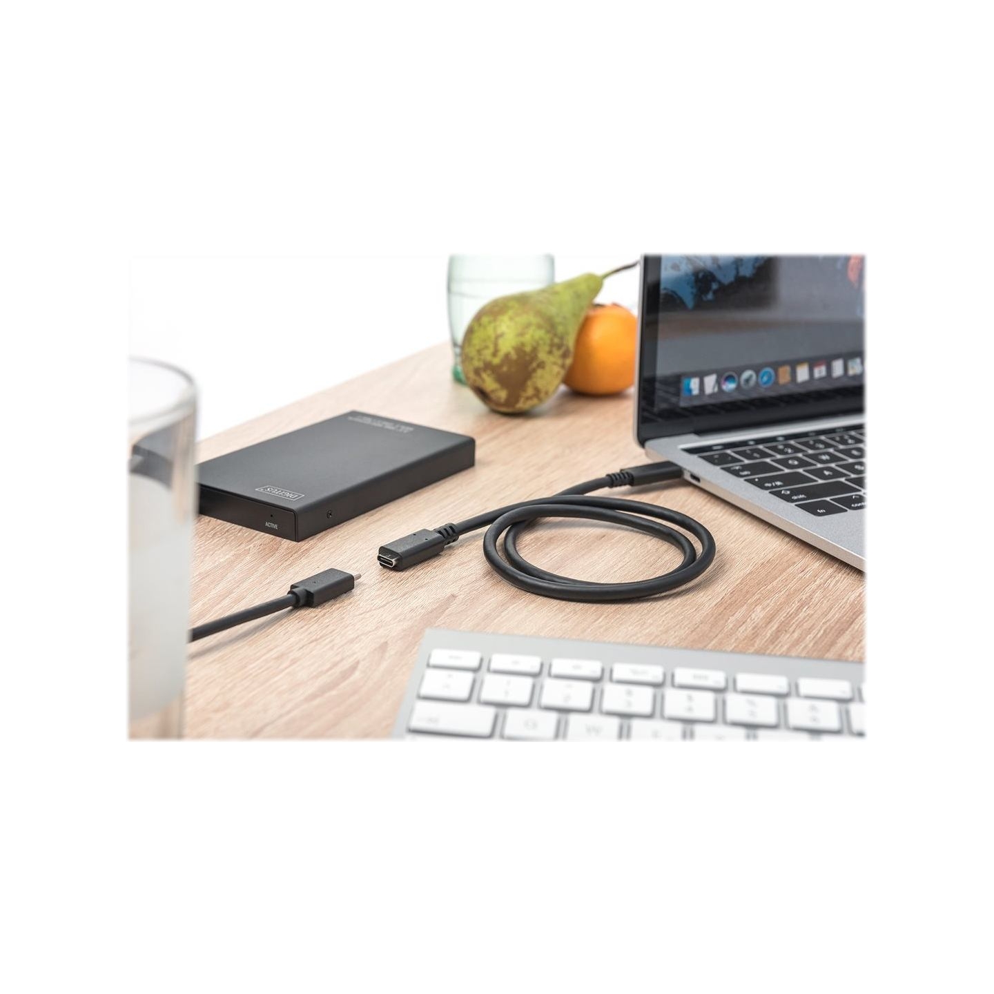 Digitus | USB Type-C Extension Cable | AK-300210-020-S | USB-C to USB-C USB Female 2.0 (Type C) | USB Male 2.0 (Type C)