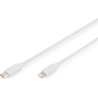 Digitus | Lightning to USB-C data/charging cable | DB-600109-020-W | USB-C to Lightning Apple Lightning 8-pin | USB C