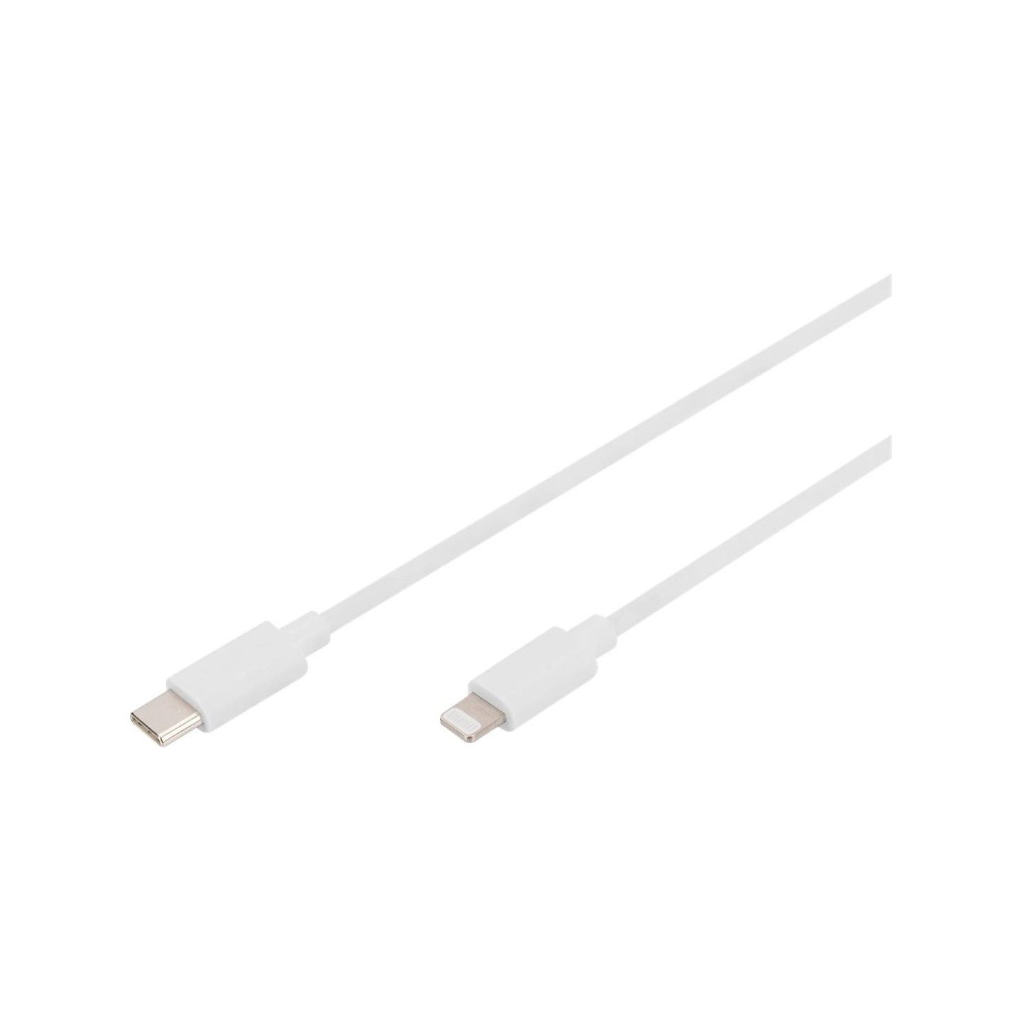 Digitus | Lightning to USB-C data/charging cable | DB-600109-020-W | USB-C to Lightning Apple Lightning 8-pin | USB C