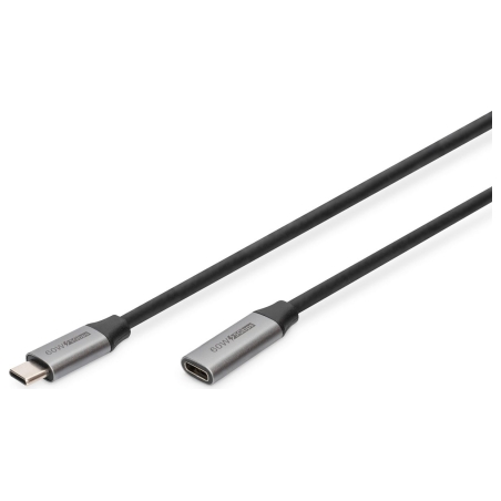 Digitus | USB-C/M to USB-C/F Extension Cable | DB-300230-010-S | USB-C to USB-C USB C, plug | USB-C jack