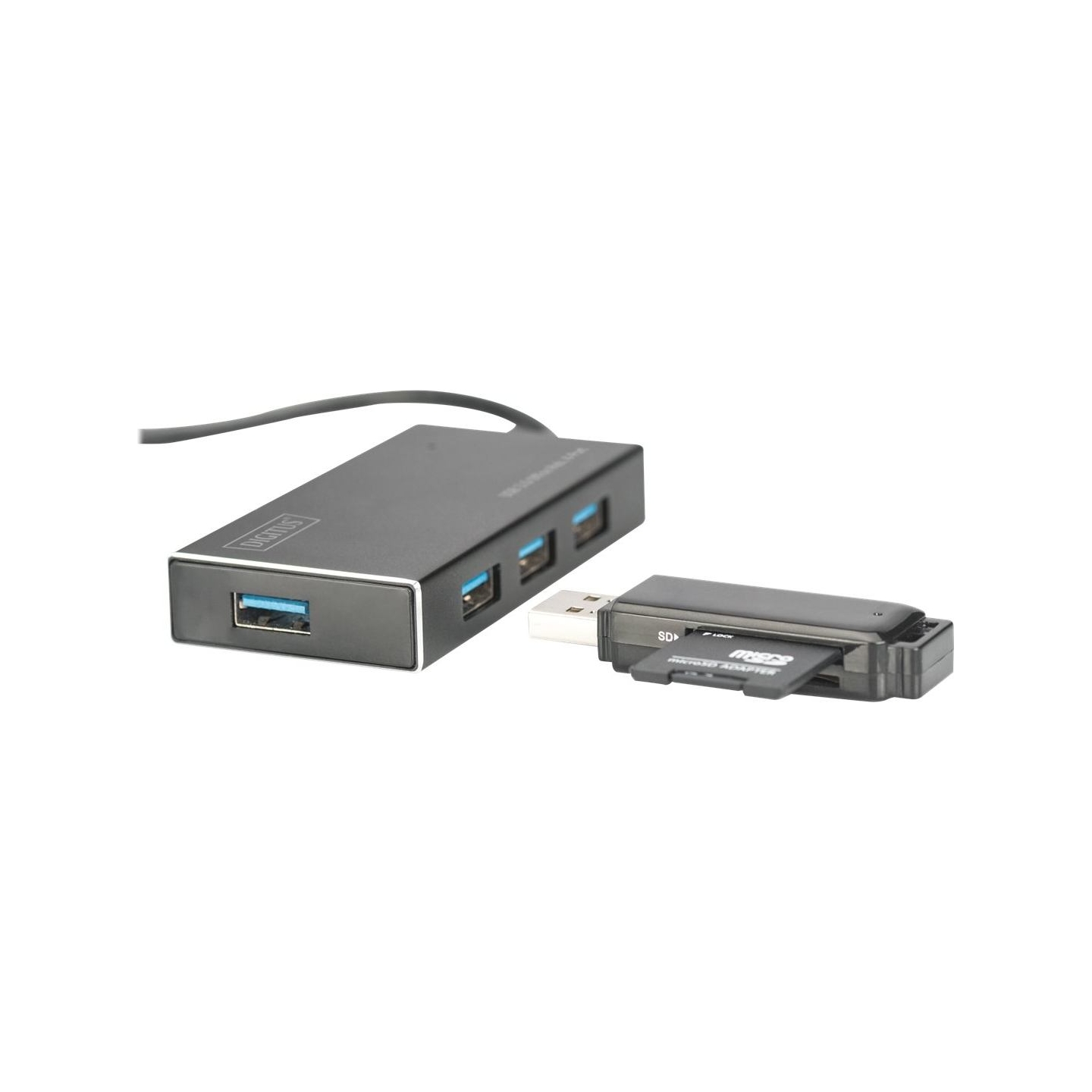 Digitus | USB 3.0 Hub, 4-port Incl. 5V/2A power supply | DA-70240-1 | USB 3.0 Hub