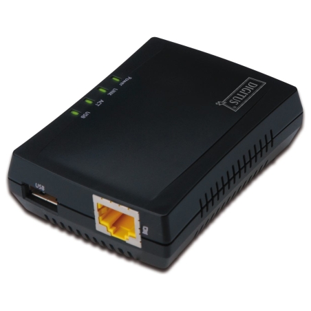 Digitus | Multifunction USB Network Server | DN-13020 | Black